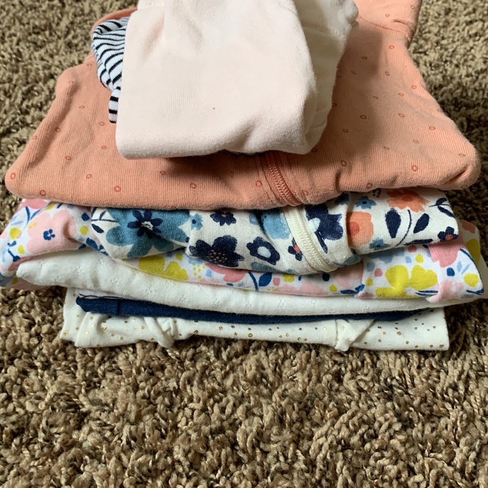 Newborn Baby Girl Mixed Clothes Bundle